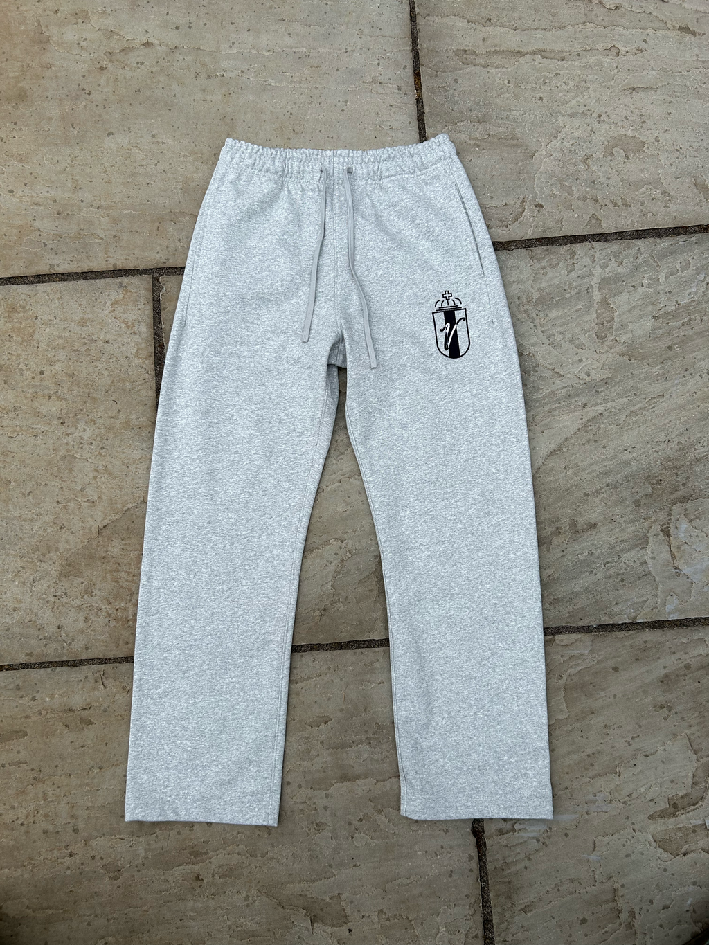 Grey | Volt3d Straight Legged Joggers