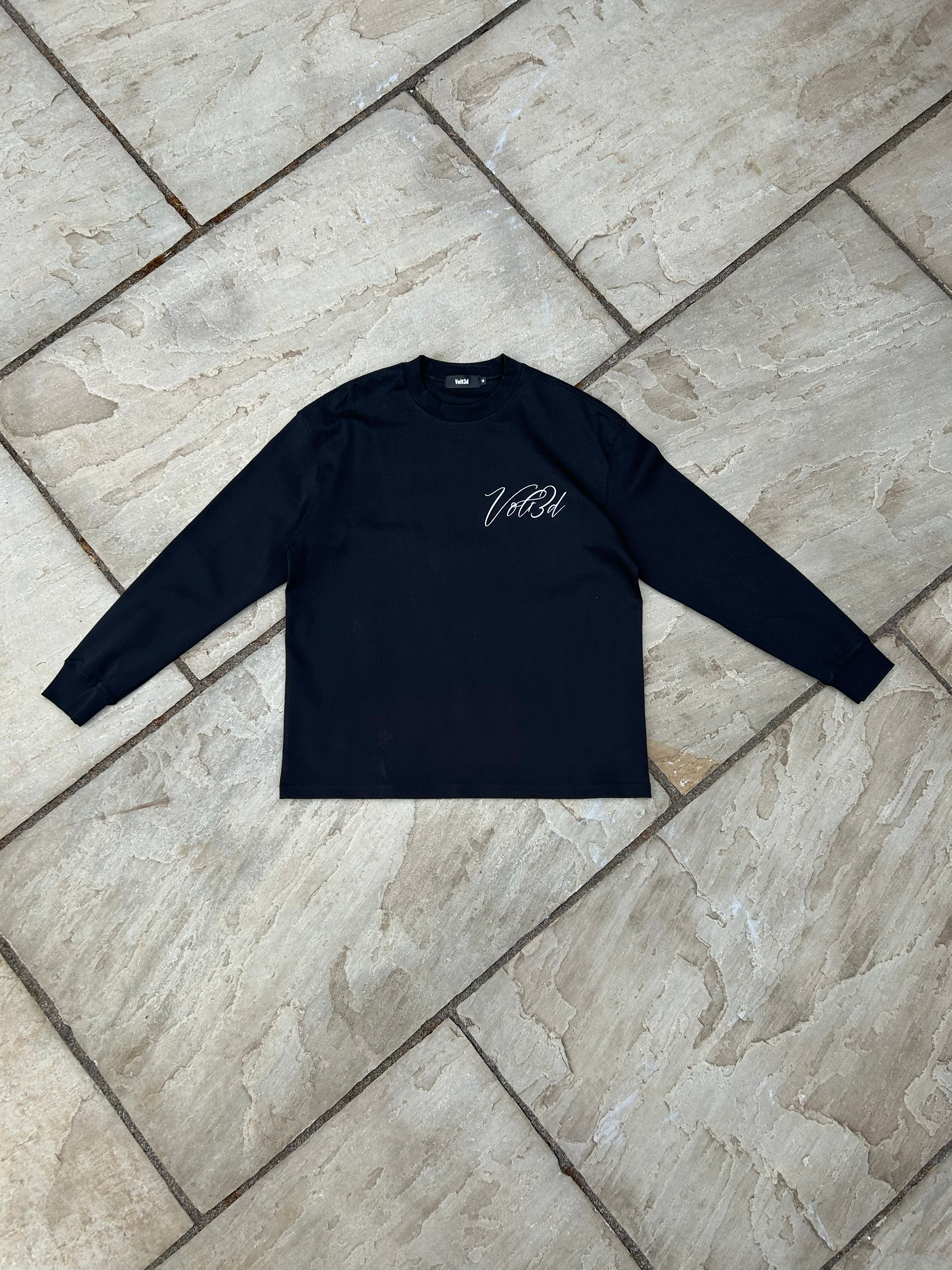 Black | Volt3d longsleeve