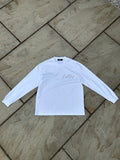 White Volt3d Longsleeve