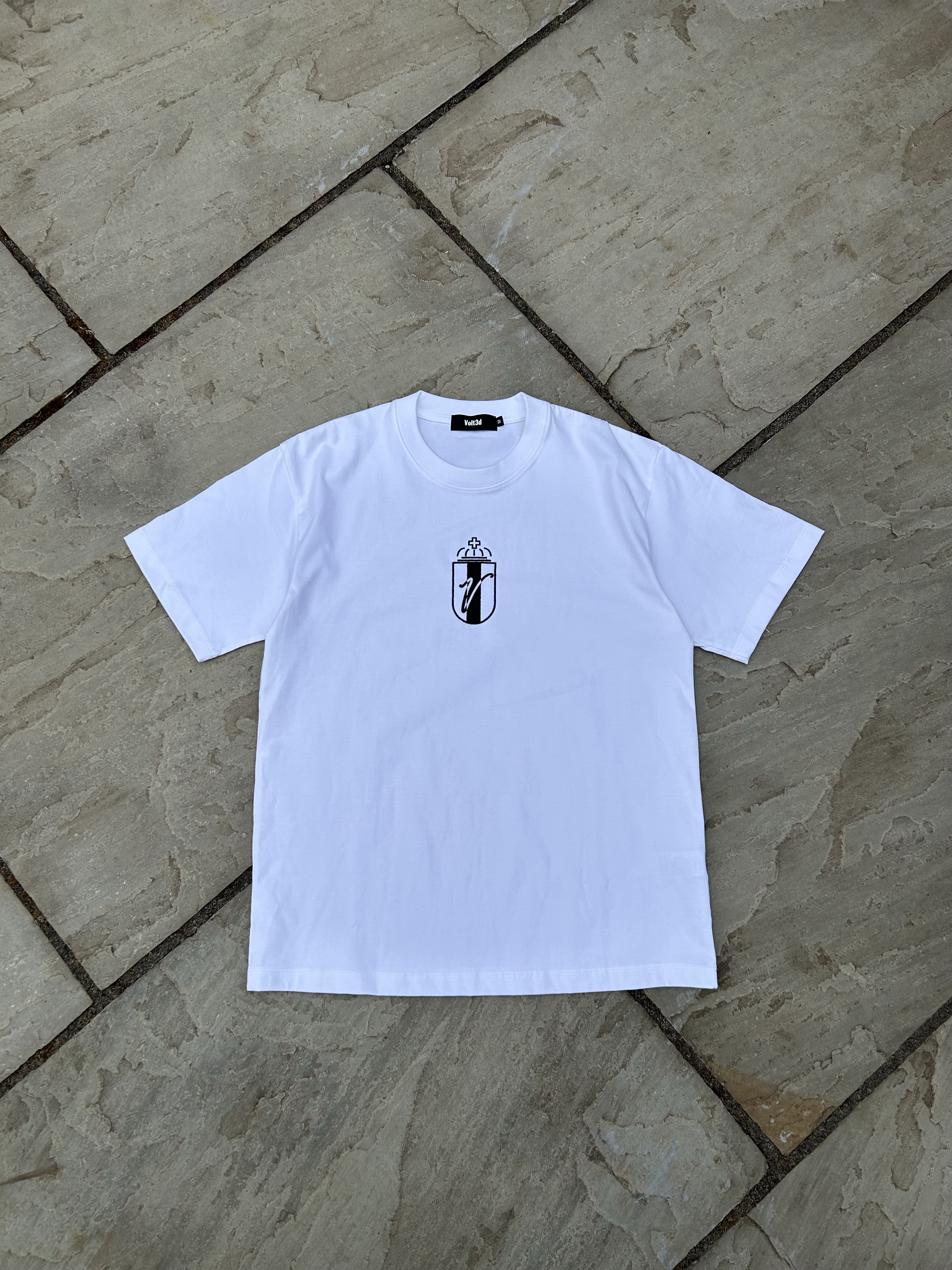 White | Volt3d tee